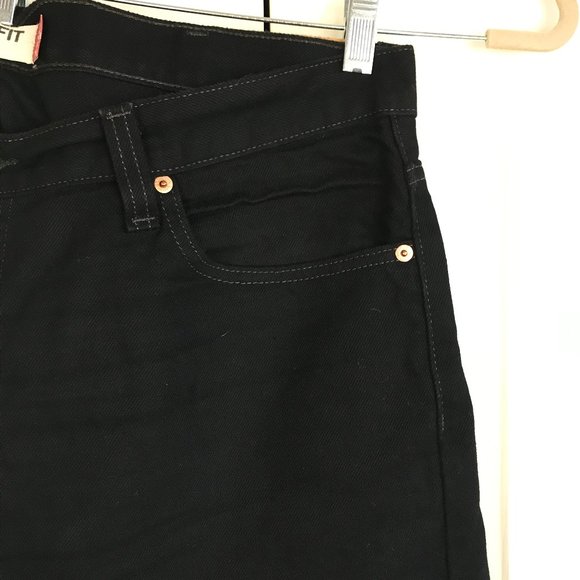 Levi's 505 Black Men's Jeans Regular Fit - Picture 9 of 13